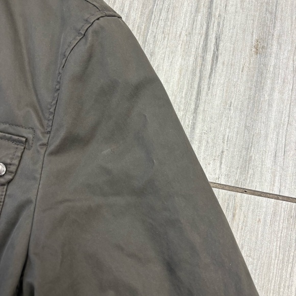 JOHNNIE-O NORTON UTILITY JACKET Olive Green Size Medium - Picture 4 of 6